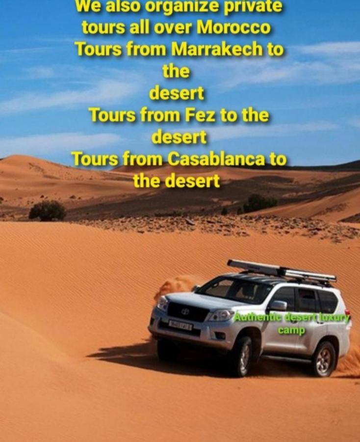 Authentic Desert Luxury Camp Merzouga Eksteriør bilde